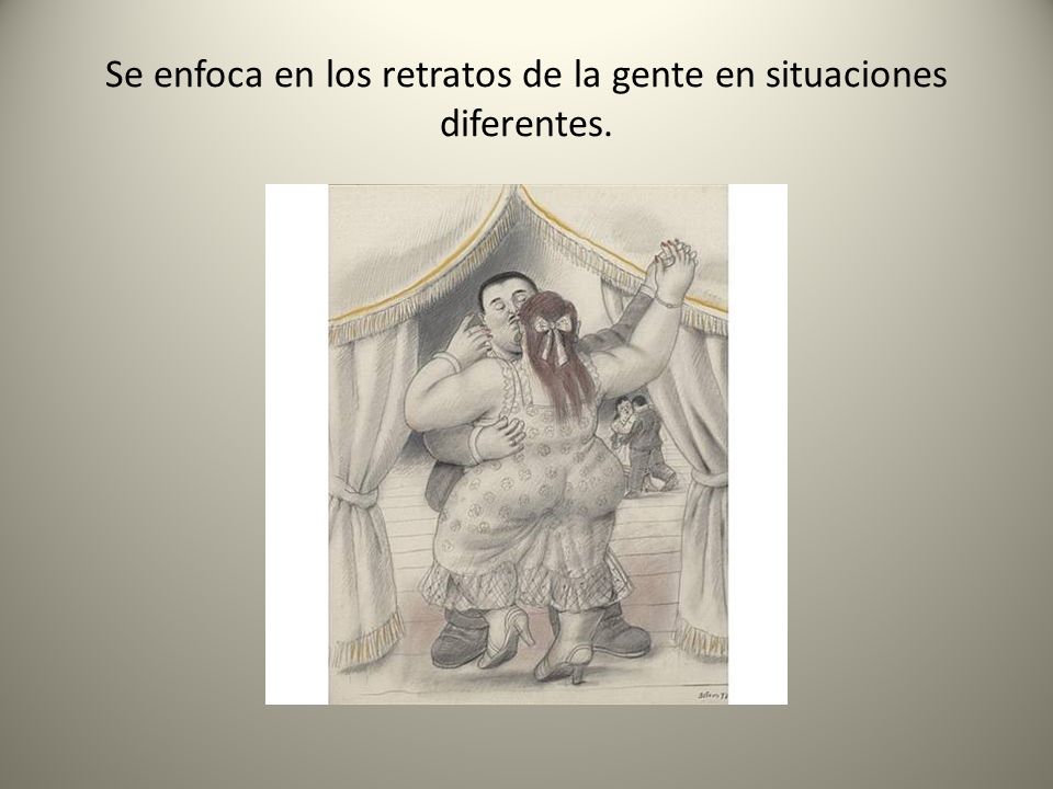 Se enfoca en los retratos de la gente en situaciones diferentes.