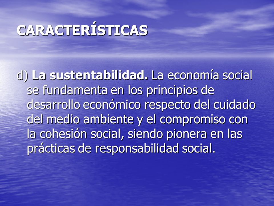 CARACTERÍSTICAS