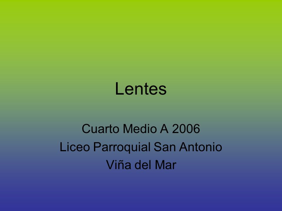 Cuarto Medio A 2006 Liceo Parroquial San Antonio Viña del Mar