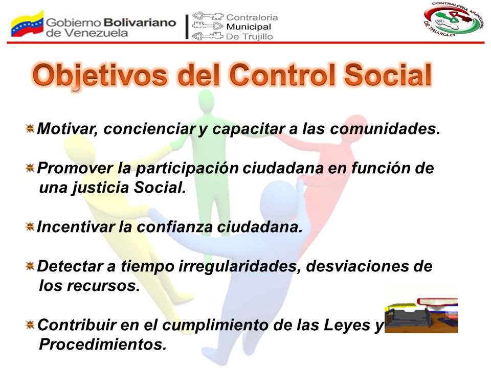 Objetivos del Control Social