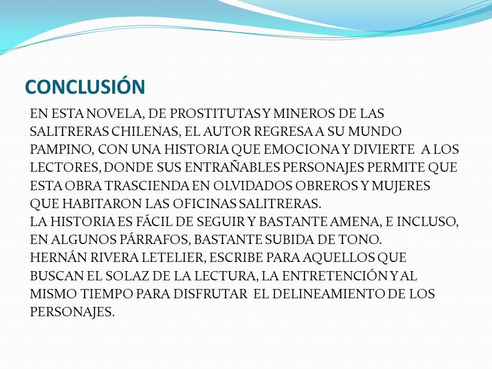 CONCLUSIÓN