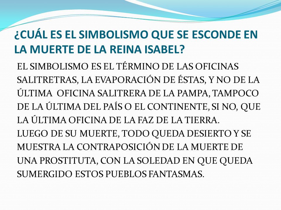 ¿CUÁL ES EL SIMBOLISMO QUE SE ESCONDE EN LA MUERTE DE LA REINA ISABEL