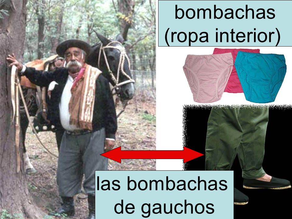 bombachas (ropa interior) las bombachas de gauchos