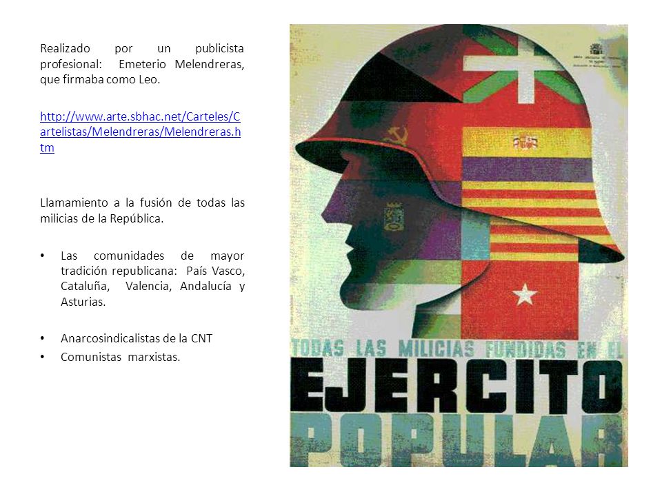 Realizado por un publicista profesional: Emeterio Melendreras, que firmaba como Leo.