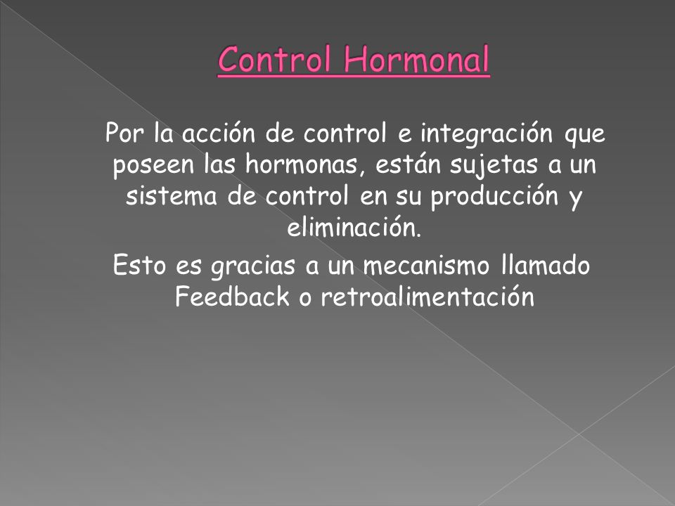 Esto es gracias a un mecanismo llamado Feedback o retroalimentación