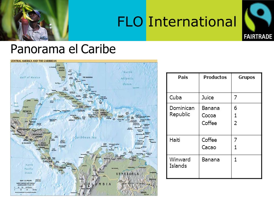 Panorama el Caribe Cuba Juice 7 Dominican Republic Banana Cocoa Coffee