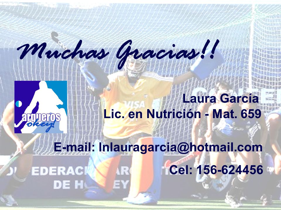 Muchas Gracias!! Laura García