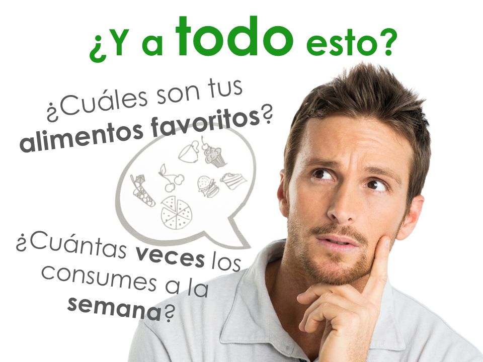 ¿Y a todo esto ¿Cuáles son tus alimentos favoritos