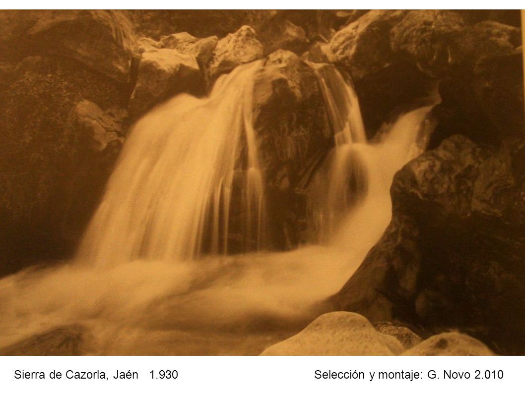 Sierra de Cazorla, Jaén Selección y montaje: G. Novo 2.010