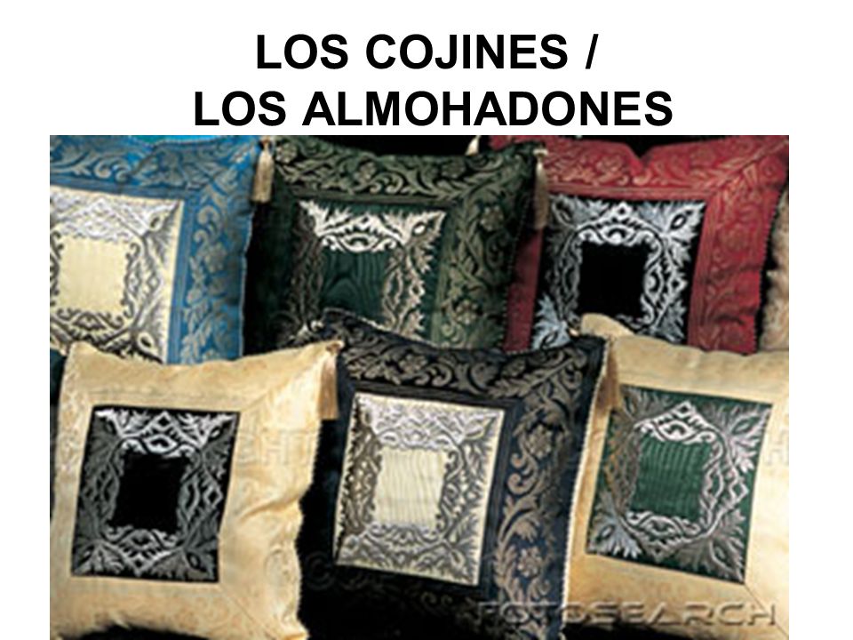 LOS COJINES / LOS ALMOHADONES