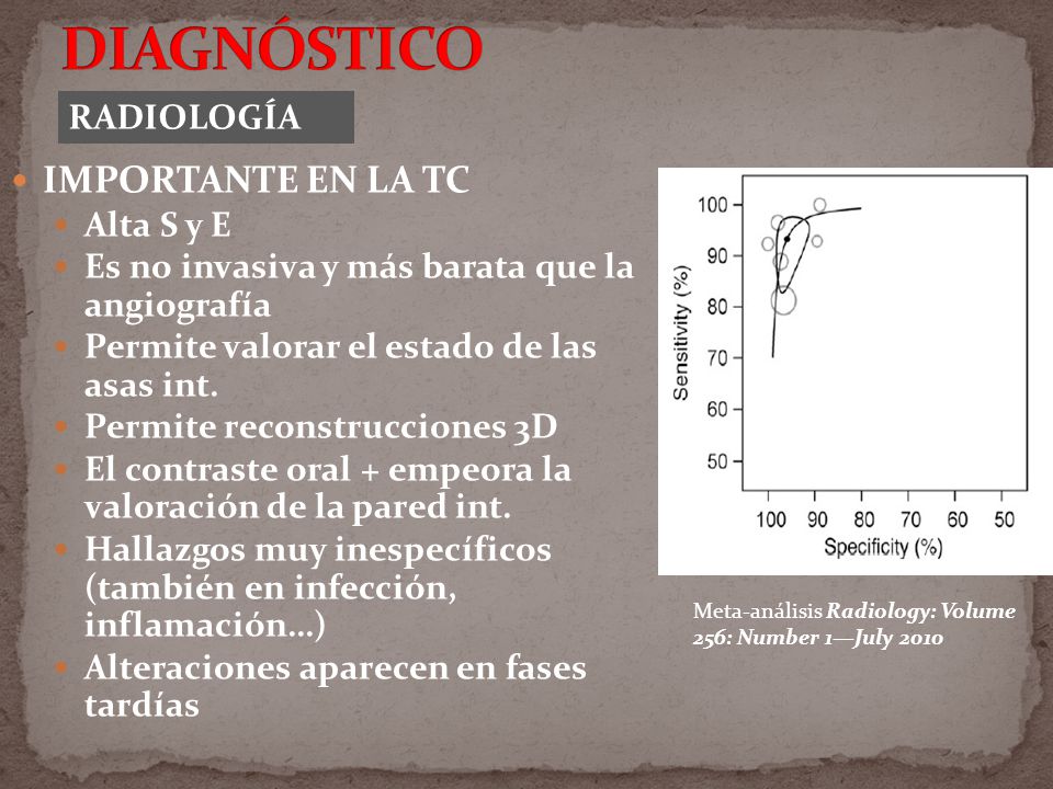 DIAGNÓSTICO IMPORTANTE EN LA TC RADIOLOGÍA Alta S y E
