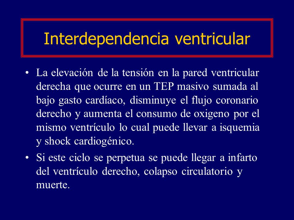 Interdependencia ventricular