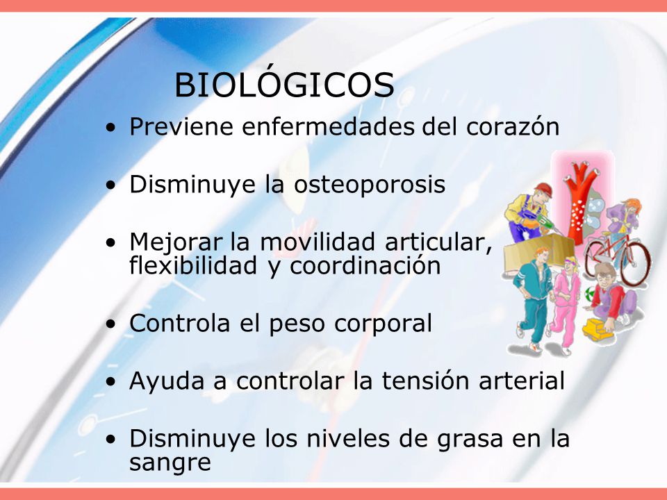 BIOLÓGICOS Previene enfermedades del corazón Disminuye la osteoporosis