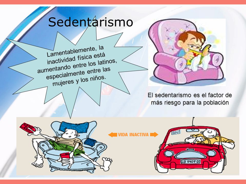 El sedentarismo es el factor de más riesgo para la población