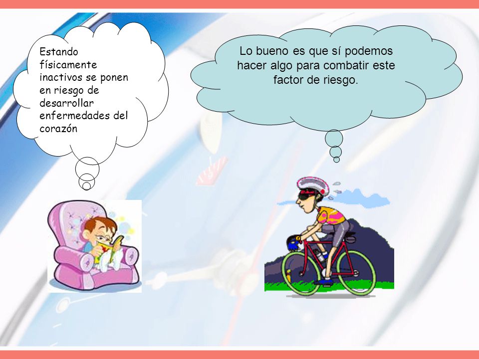 Estando físicamente inactivos se ponen en riesgo de desarrollar enfermedades del corazón