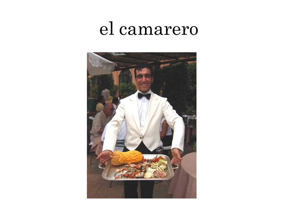 el camarero