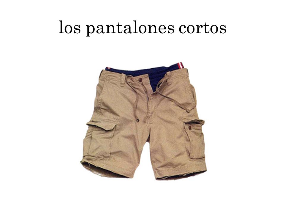 los pantalones cortos