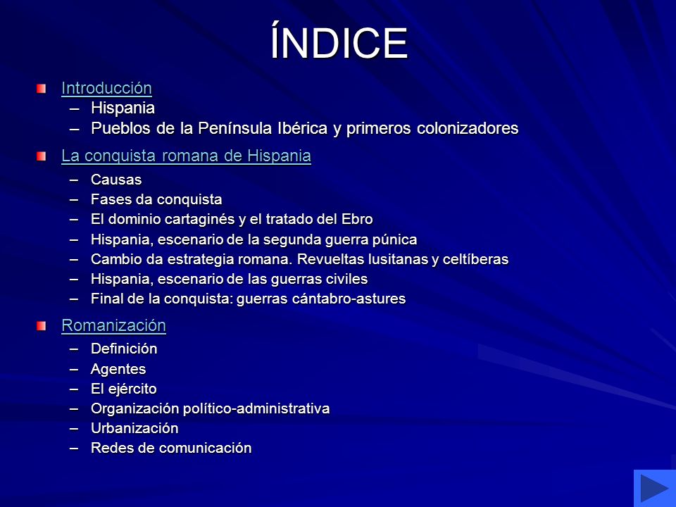 ÍNDICE Introducción Hispania