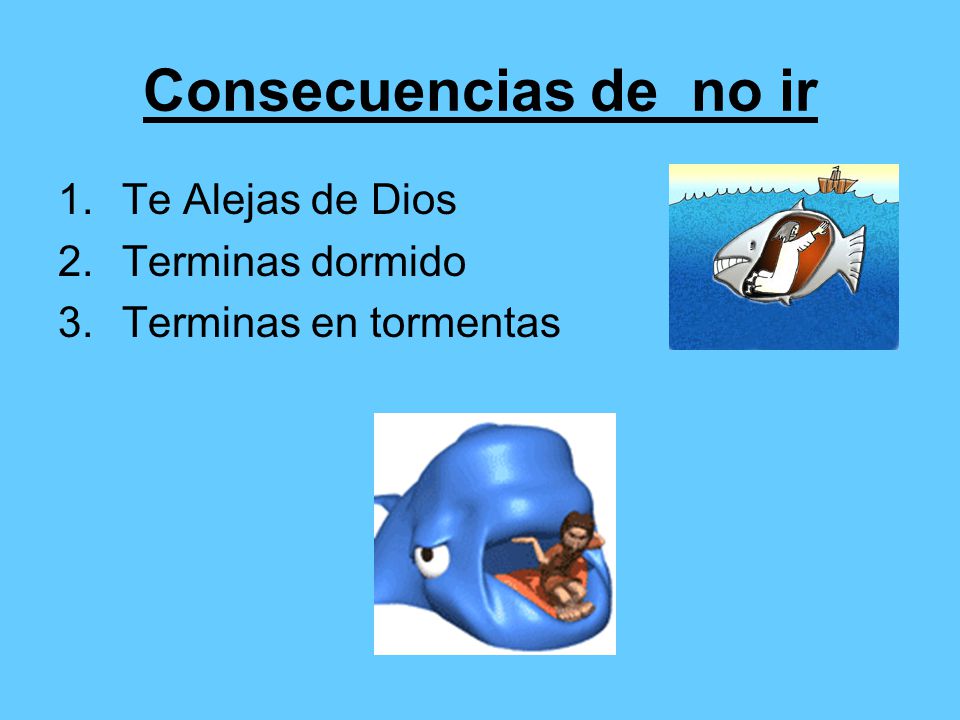 Consecuencias de no ir Te Alejas de Dios Terminas dormido