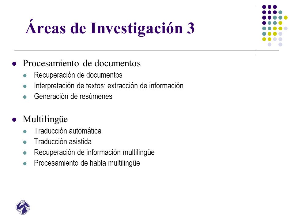 Áreas de Investigación 3