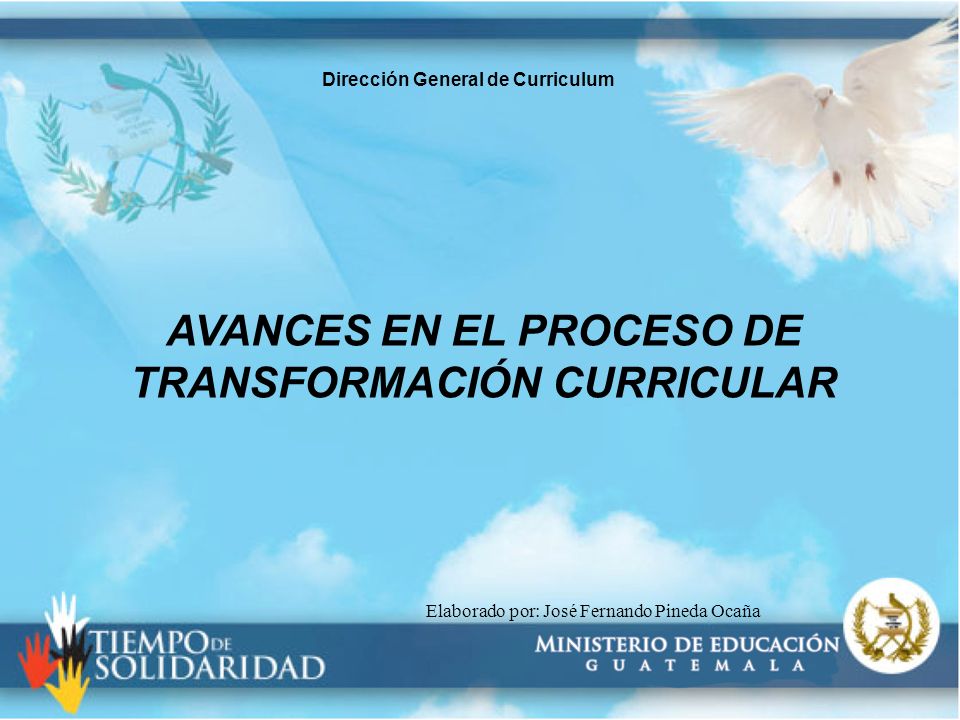 AVANCES EN EL PROCESO DE TRANSFORMACIÓN CURRICULAR