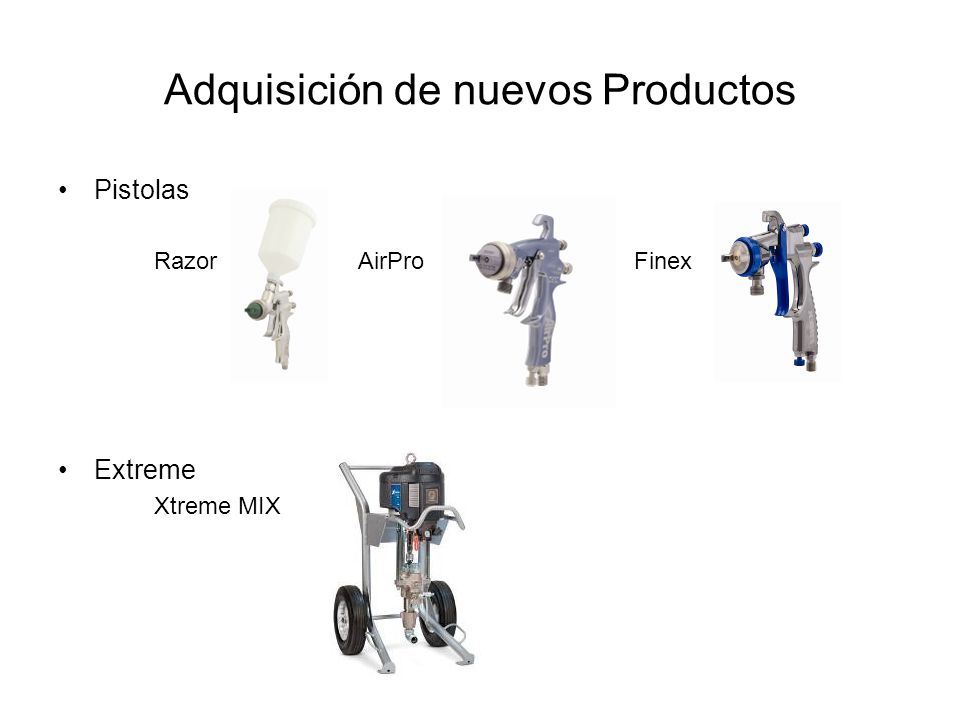 Adquisición de nuevos Productos