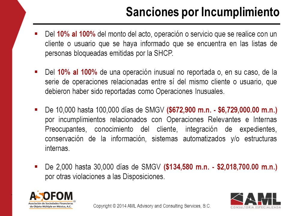 J&C Xtrafin, S.A. de C.V., SOFOM, E.N.R. Curso Anual de PLD