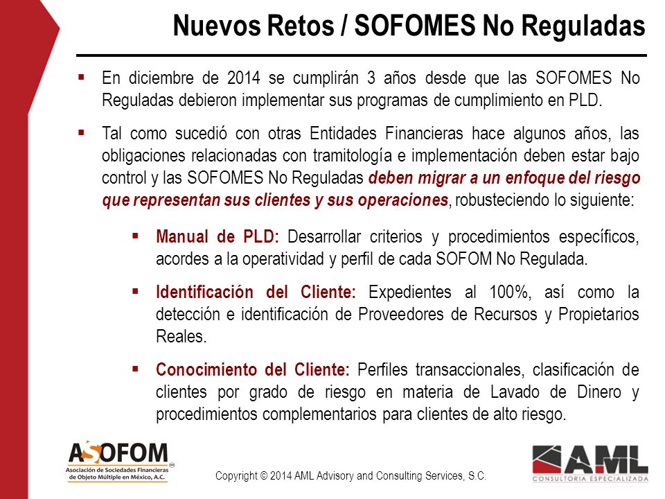 J&C Xtrafin, S.A. de C.V., SOFOM, E.N.R. Curso Anual de PLD
