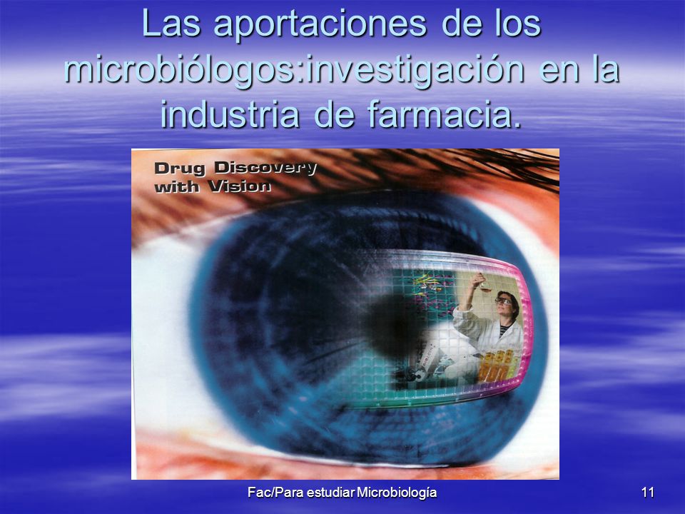 Fac/Para estudiar Microbiología