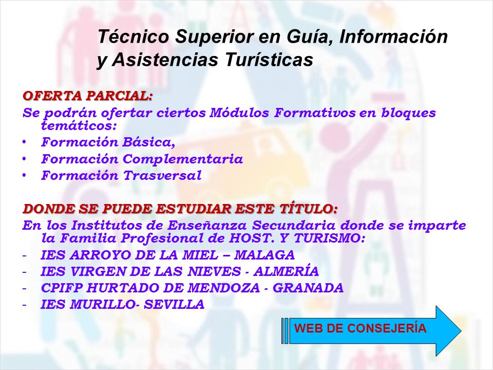 Técnico Superior en Guía, Información y Asistencias Turísticas
