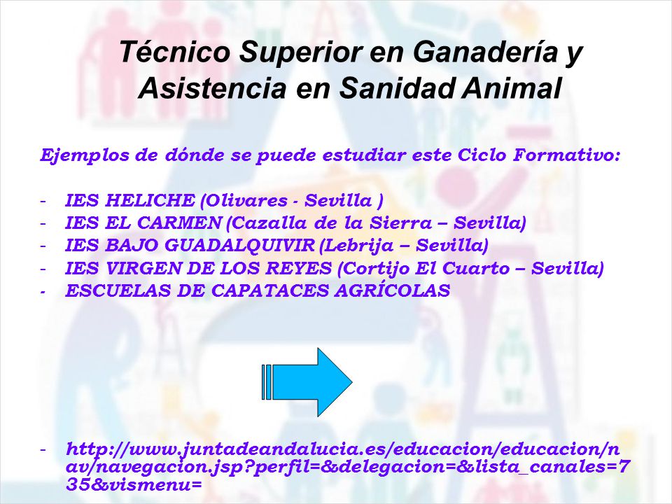 Técnico Superior en Ganadería y Asistencia en Sanidad Animal