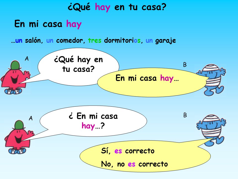 ¿Qué hay en tu casa En mi casa hay ¿Qué hay en tu casa