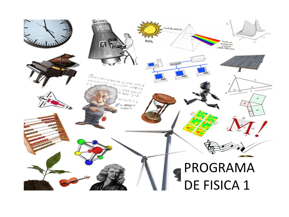 PROGRAMA DE FISICA 1