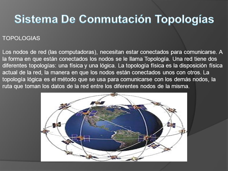 Sistema De Conmutación Topologías