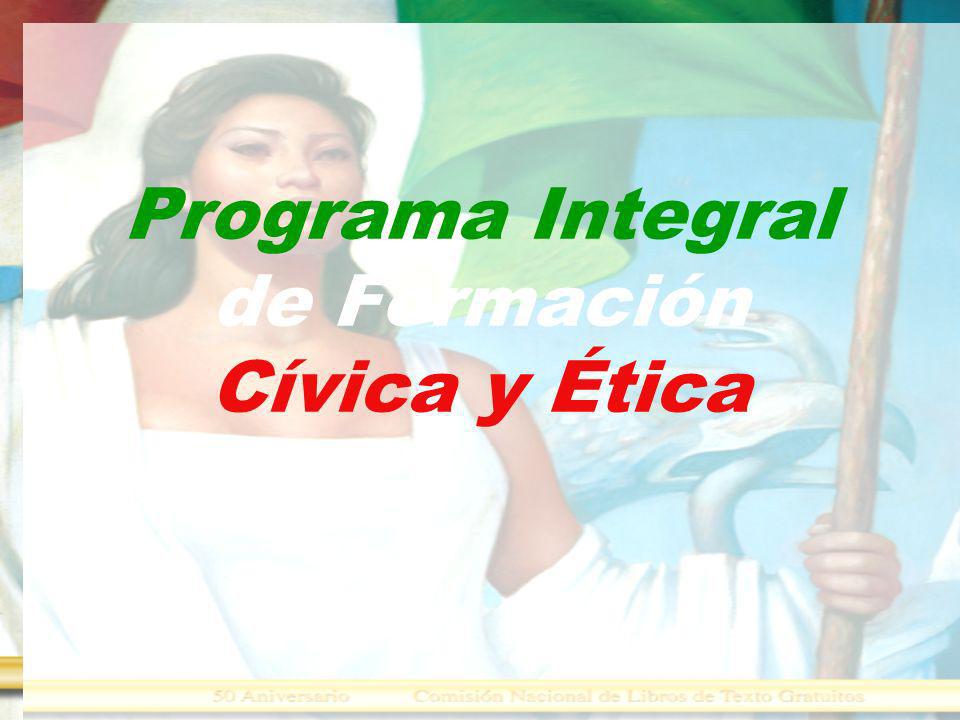 Programa Integral de Formación Cívica y Ética