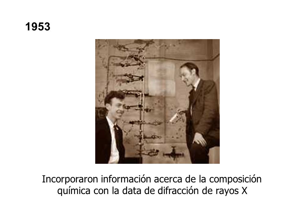 1953 Incorporaron información acerca de la composición