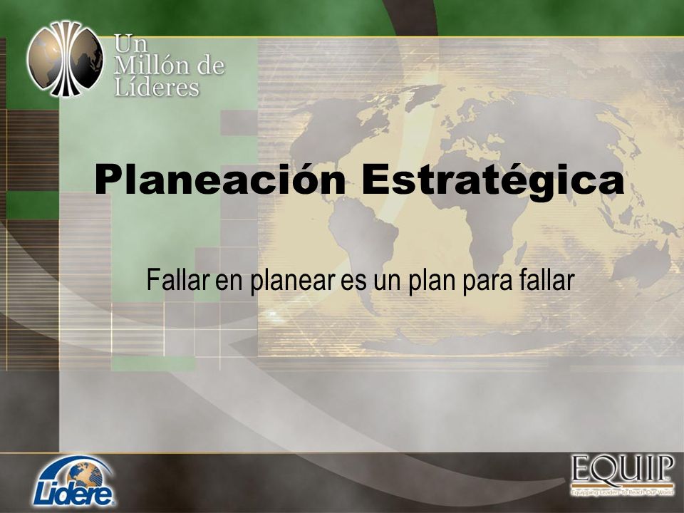 Planeación Estratégica
