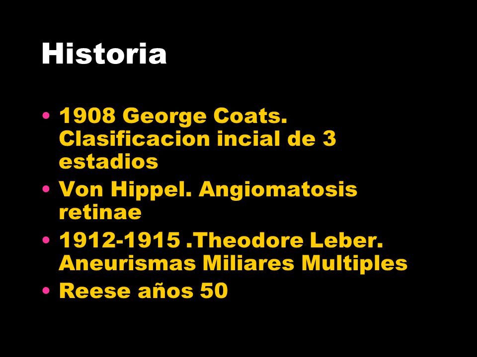 Historia 1908 George Coats. Clasificacion incial de 3 estadios