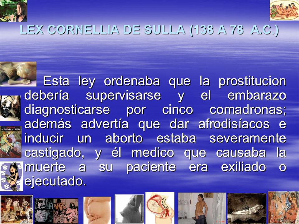 LEX CORNELLIA DE SULLA (138 A 78 A.C.)