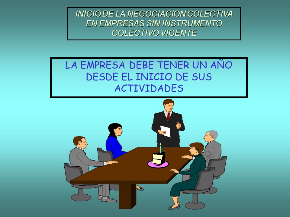 LA EMPRESA DEBE TENER UN AÑO DESDE EL INICIO DE SUS ACTIVIDADES