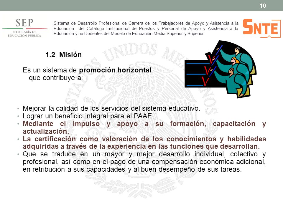 Es un sistema de promoción horizontal que contribuye a: