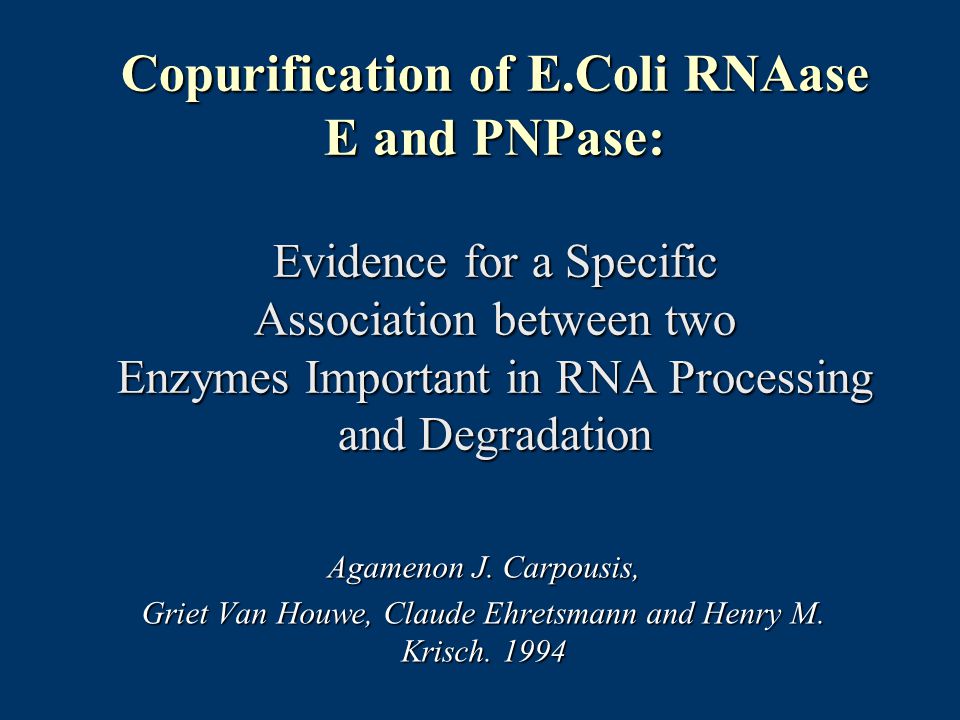 Griet Van Houwe, Claude Ehretsmann and Henry M. Krisch. 1994