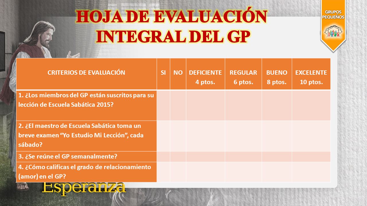CRITERIOS DE EVALUACIÓN