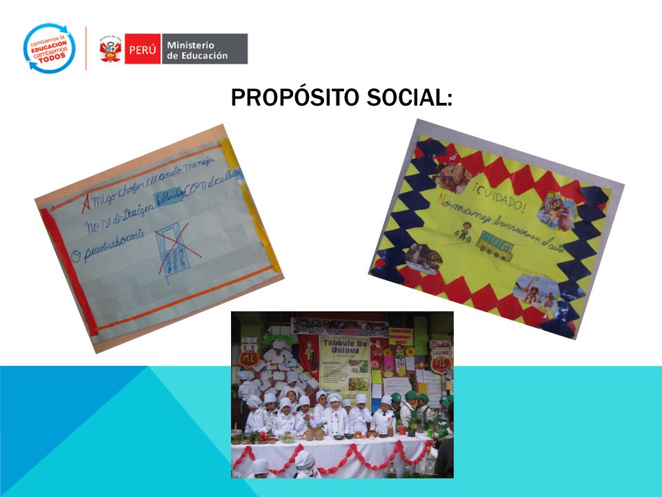PROPÓSITO SOCIAL: