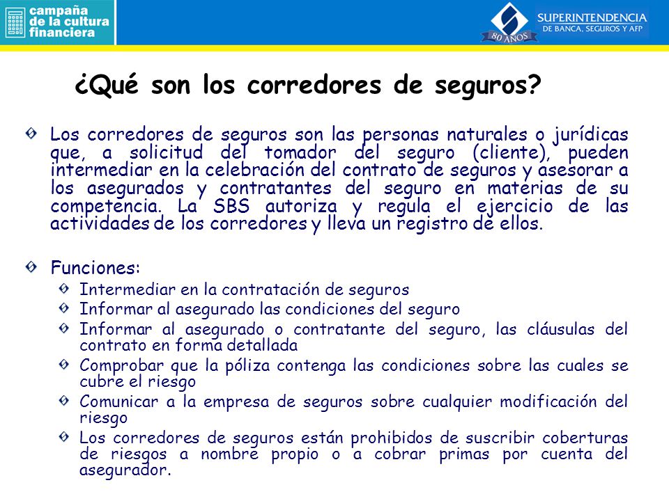 ¿Qué son los corredores de seguros