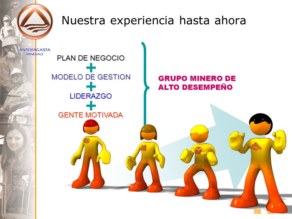 Nuestra experiencia hasta ahora