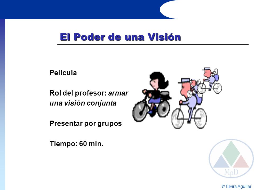 El Poder de una Visión Película Rol del profesor: armar