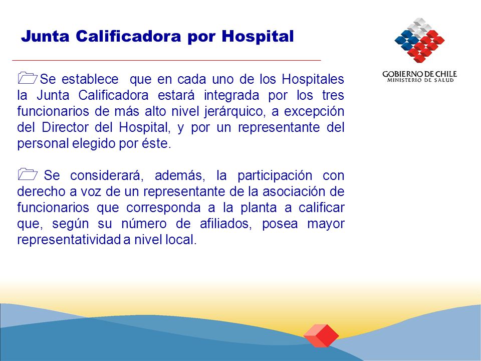Junta Calificadora por Hospital