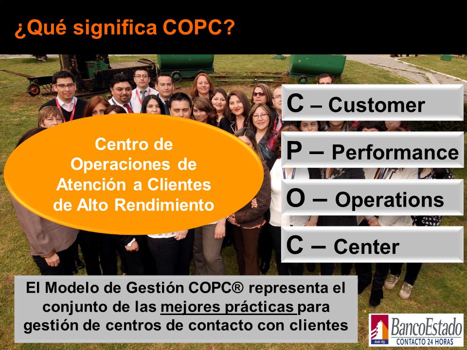 Centro de Operaciones de Atención a Clientes de Alto Rendimiento