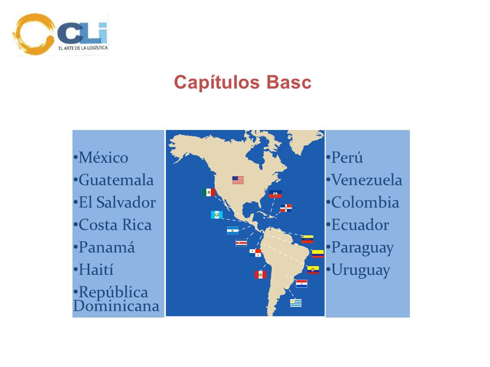 Capítulos Basc México Guatemala El Salvador Costa Rica Panamá Haití